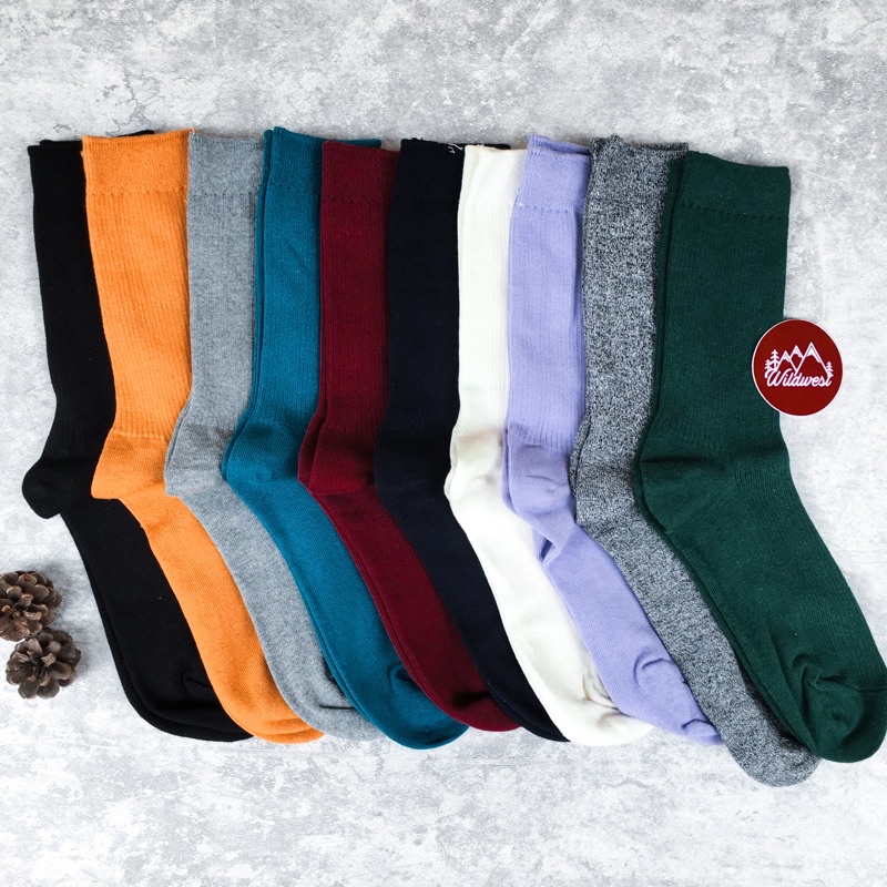 Kaos Kaki Jepang Polos