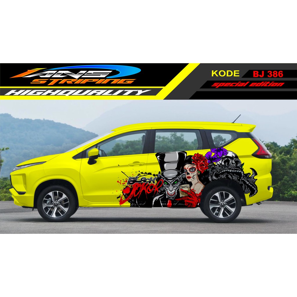 STICKER MOBIL XPANDER , INNOVA / DECAL STICKER MOBIL, INNOVA, RUSH, TERIOS / STICKER VARIASI MOBIL