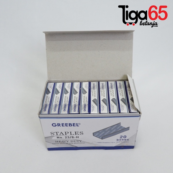 365 GREEBEL ISI STAPLES #80016 Refil / Isi Staples Steples Hekter GREEBEL