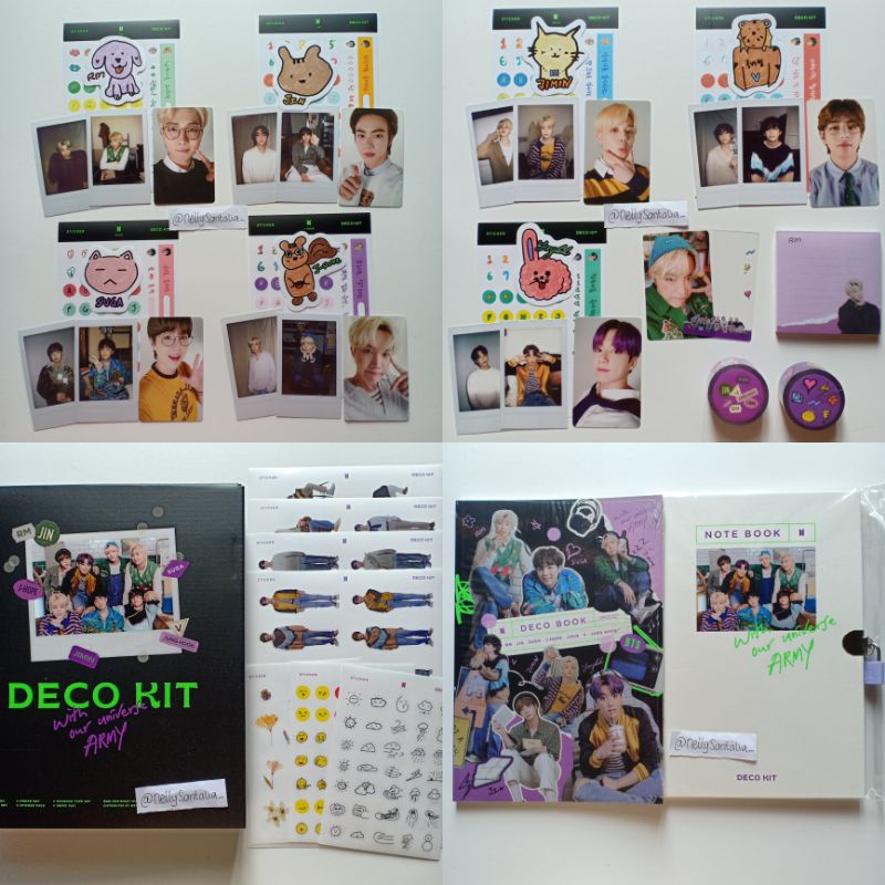 [READY STOCK] SHARING DECO KIT BTS, MEMBER SET, RPC DECO KIT TAEHYUNG