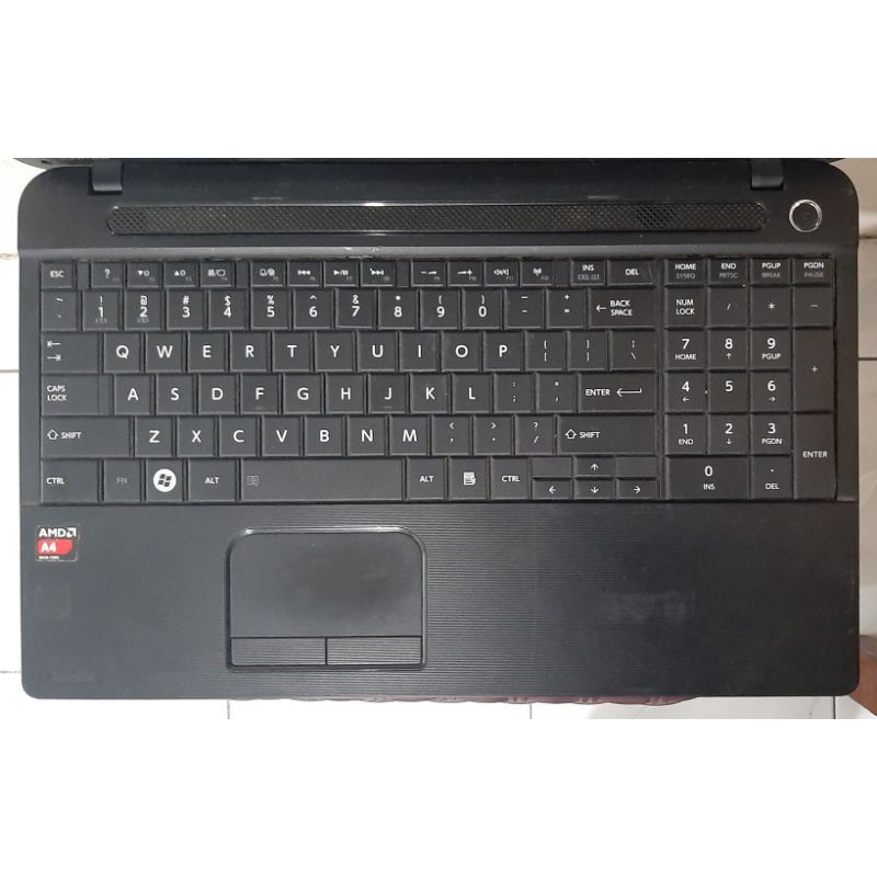 Laptop Bekas Toshiba Satellite AMD A4