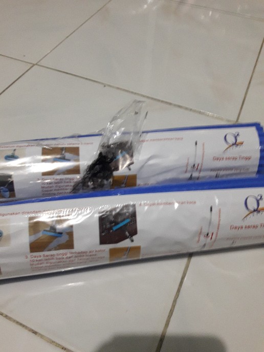 Refill Kain Busa Alat Sodok Pel Pembersih Lantai Q2-103 Termurah