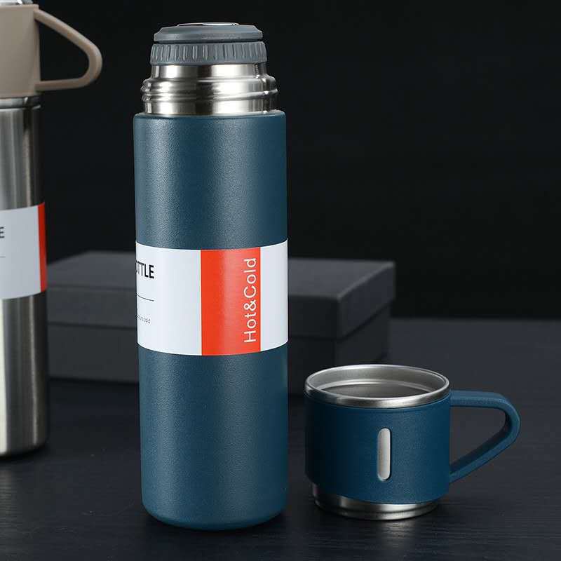 Set Termos Sultan 3 in 1 Termos Mini Vacuum Flask 500ml Botol Stainless Steel