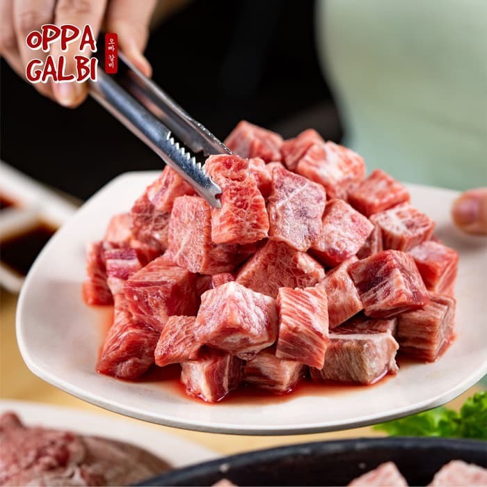 

( HALAL ) PREMIUM WAGYU SAIKORO - Oppa Galbi