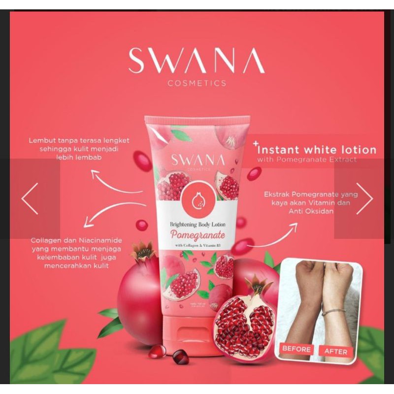 Body Lotion Pomegranate Swana Instans (POMEGRANATE SWANA)