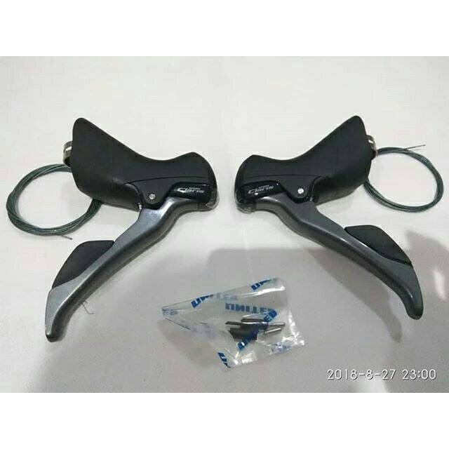 BRIFTER SHIMANO CLARIS BRAKE LEVER SHIFTER BRAKE ORIGINAL 1 PASANG