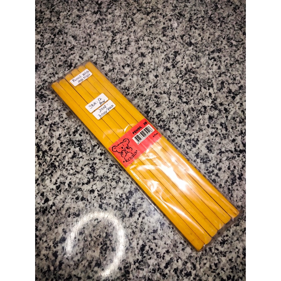 

PENSIL KAYU SEGITIGA 2B
