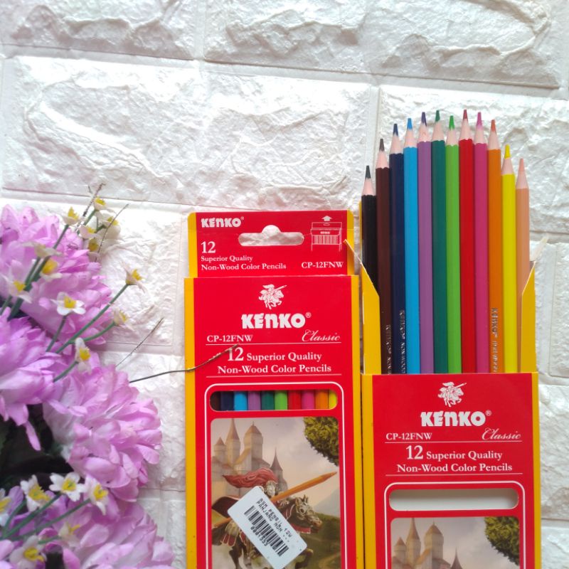 

PENSIL WARNA KENKO 12 WARNA PANJANG