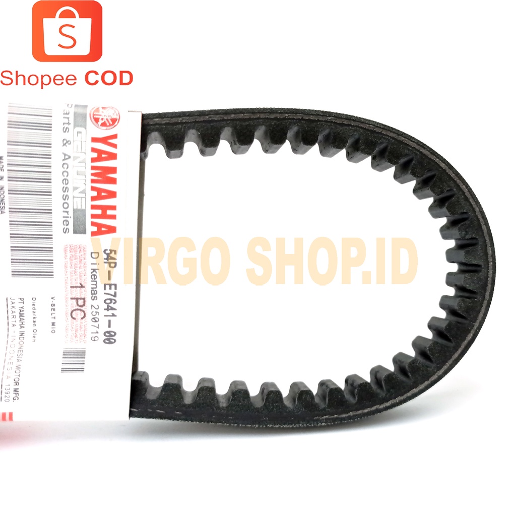Vanbelt Only Mio J 54P / VANBELT VBELT V-BELT Ban Penggerak Only Yamaha Mio J, Xride, Fino Injection, soul GT 54P