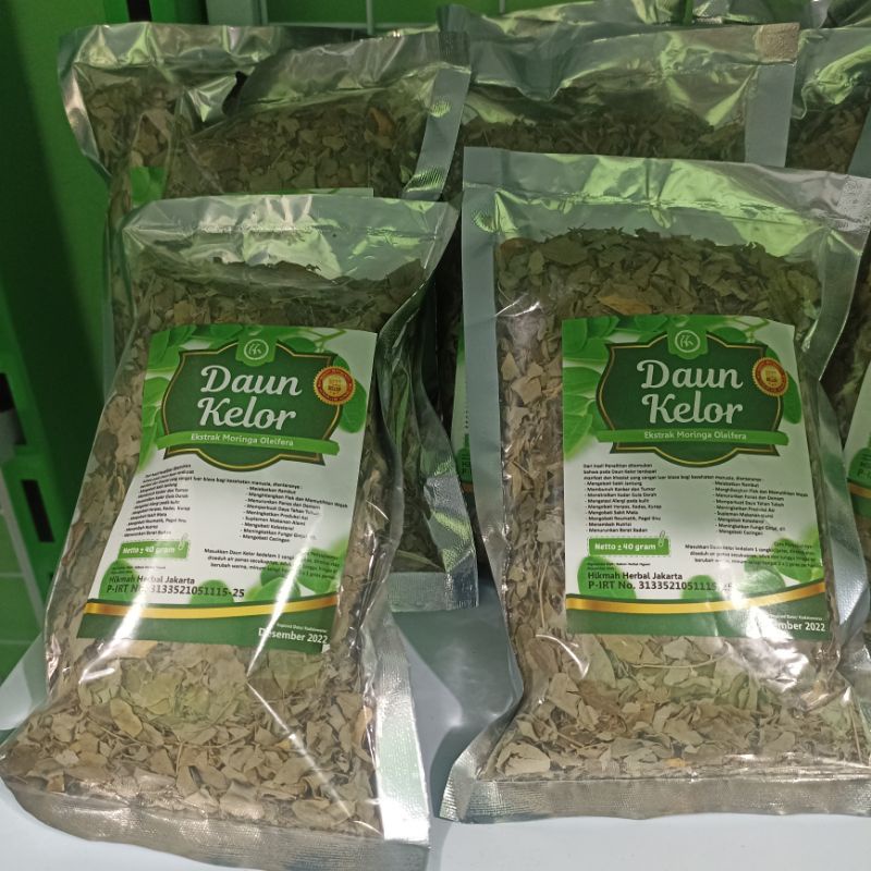 

Teh Daun Kelor Asli