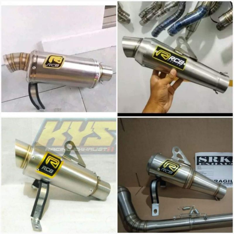 SELENCER / SILINCER KNALPOT RACING RCB