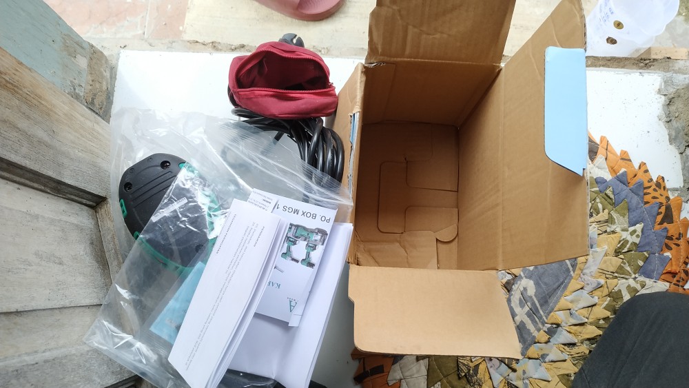 Mesin Amplas Bulat Velcro Asa 125 Dca Asa125 Orbital Sander 5inch