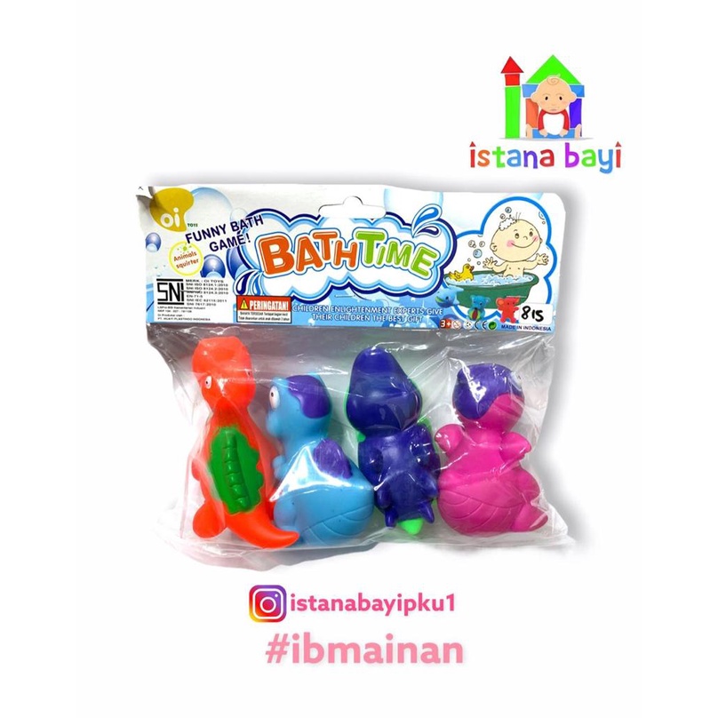 BEBEK VYNIL Mainan Bebek mandi/Bebek kodok karet mainan bayi