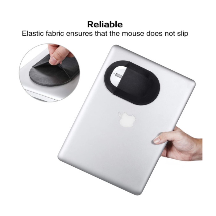 KOMPUTER & LAPTOP AKSESORIS KOMPUTER & LAPTOP MOUSE AC 1127 TRIPLE W PORTABLE POUCH MOUSE HOLDER ORG