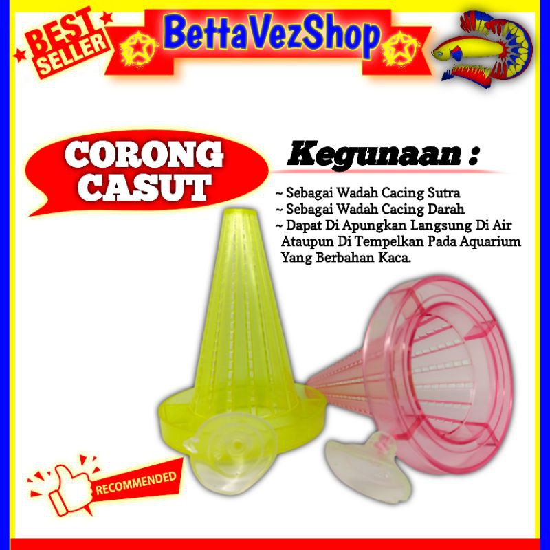 TEMPAT CACING SUTRA / CORONG CACING SUTRA