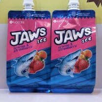 

Lotte jaws ice 160 ml / es rasa stoberry & jeruk