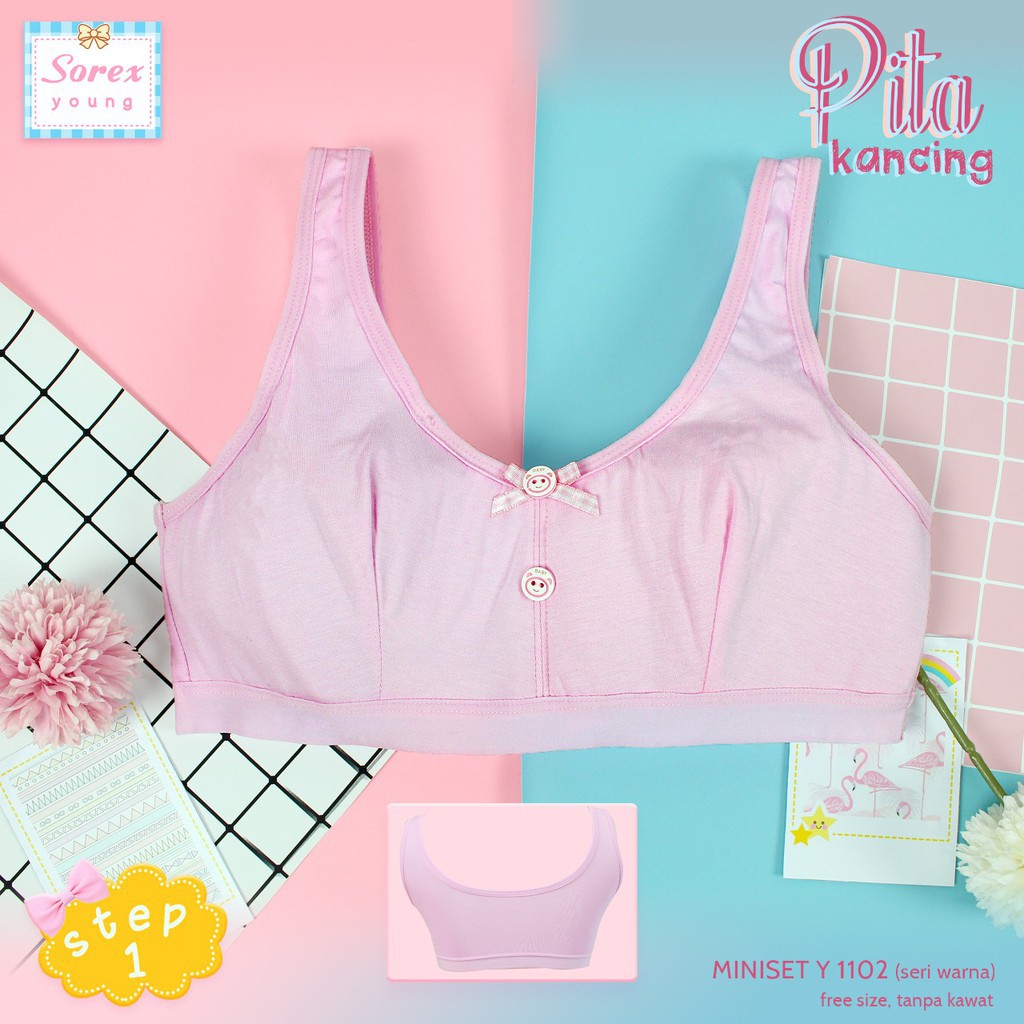 Miniset Sorex Y 1102 Young Pita Kancing | Miniset Remaja ABG Tali Lebar - Bwr