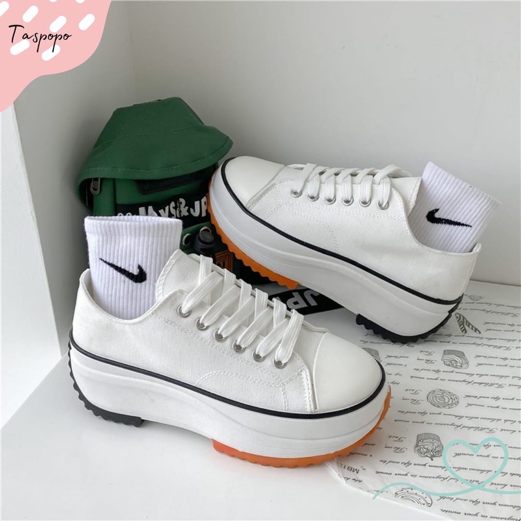 [Import] Taspopo 1036 Sepatu Sneakers Boots Wanita Run Star Hike Casual Korea