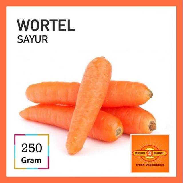

Wortel sayur /250 gram