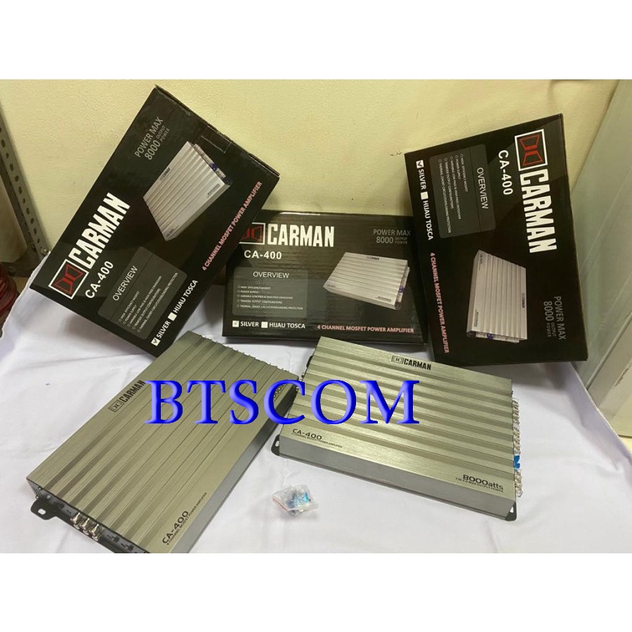 Power Amplifier Mobil Carman CA-400 8000watt 4 channel