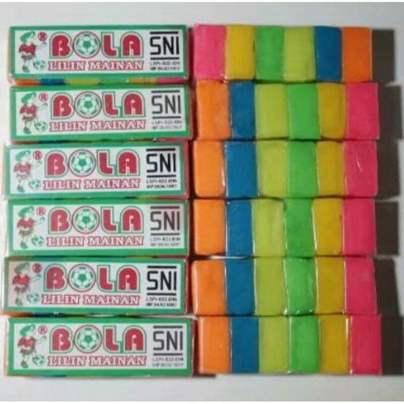 LILIN MAINAN ANAK - PLASTISIN MAINAN - LILIN BOLA - LILIN PLASTISIN KELINCI