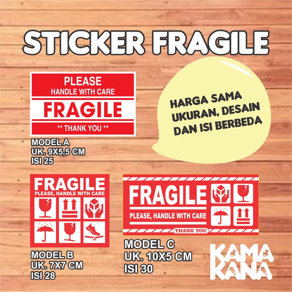 

STICKER FRAGILE