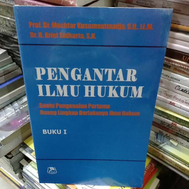 

Buku Pengantar Ilmu Hukum