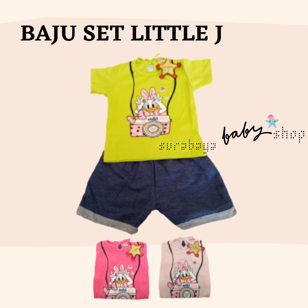 SETELAN BAJU ANAK  6 - 24 BULAN LITTLE J 640500