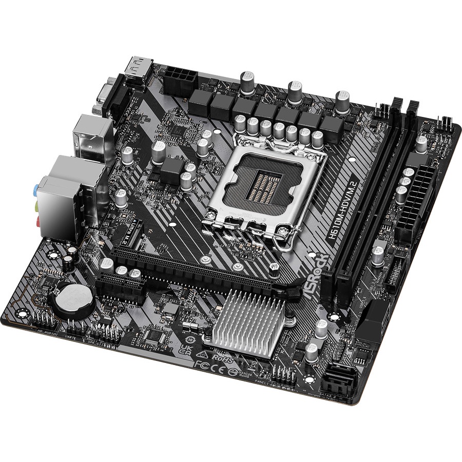 ASRock H610M-HDV/M.2 R2.0 (LGA1700, H610, DDR4, USB3.2, SATA3)