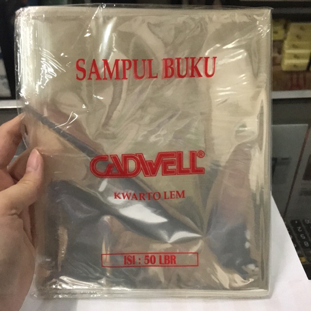 

Sampul Plastik BerLem ukuran Buku Tulis Biasa / Kwarto