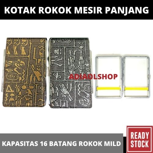 KOTAK ROKOK MOTIF MESIR PANJANG