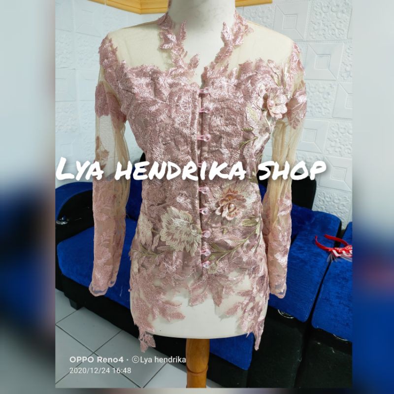 Atasan kebaya modern kancing depan