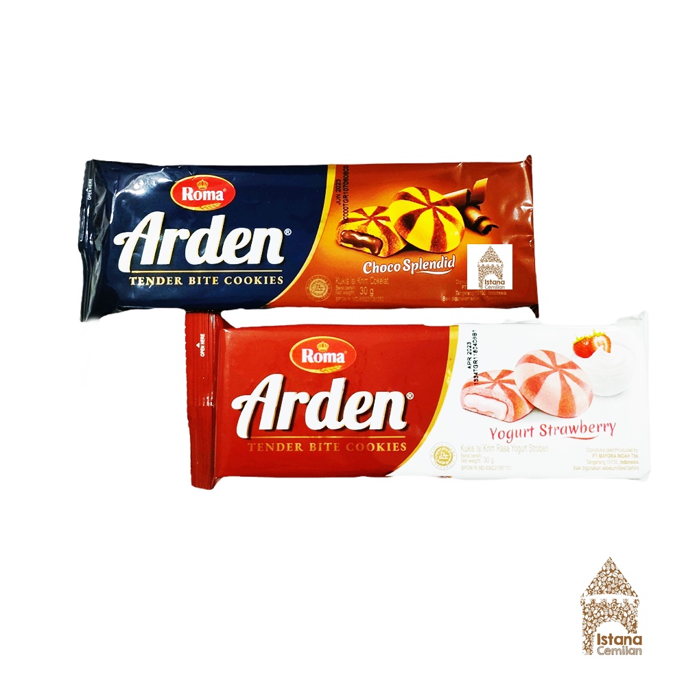 

Roma Arden Choco / Strawberry Cookies Kukis 30 Gram ECERAN