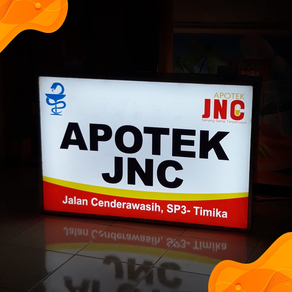 

NEON BOX APOTEK AKRILIK/MIKA