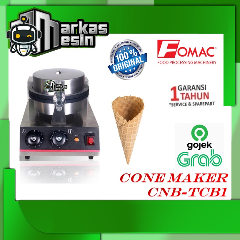 Mesin Pembuat Cone/Waffle Ice Cream/Cone Maker Fomac CNB-TCB1