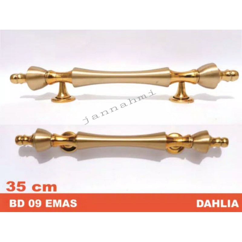 handle pintu full kuningan dahlia grosir