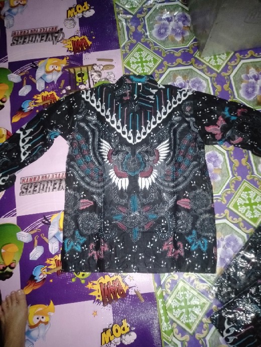 Flash Sale | Kemeja Batik Seno Biru