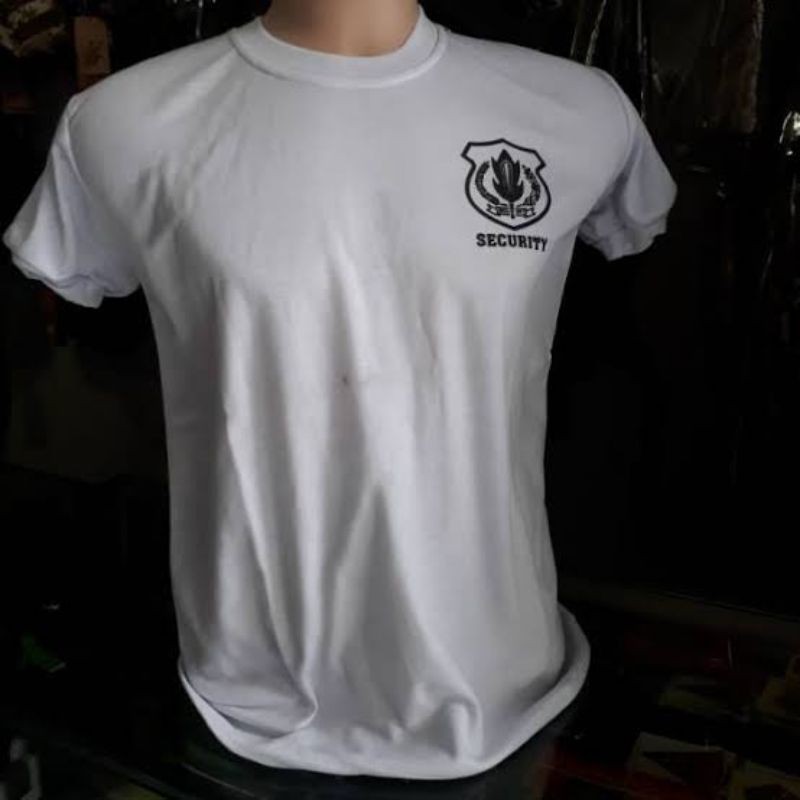 Kaos Security / Satpam Logo Depan Belakang