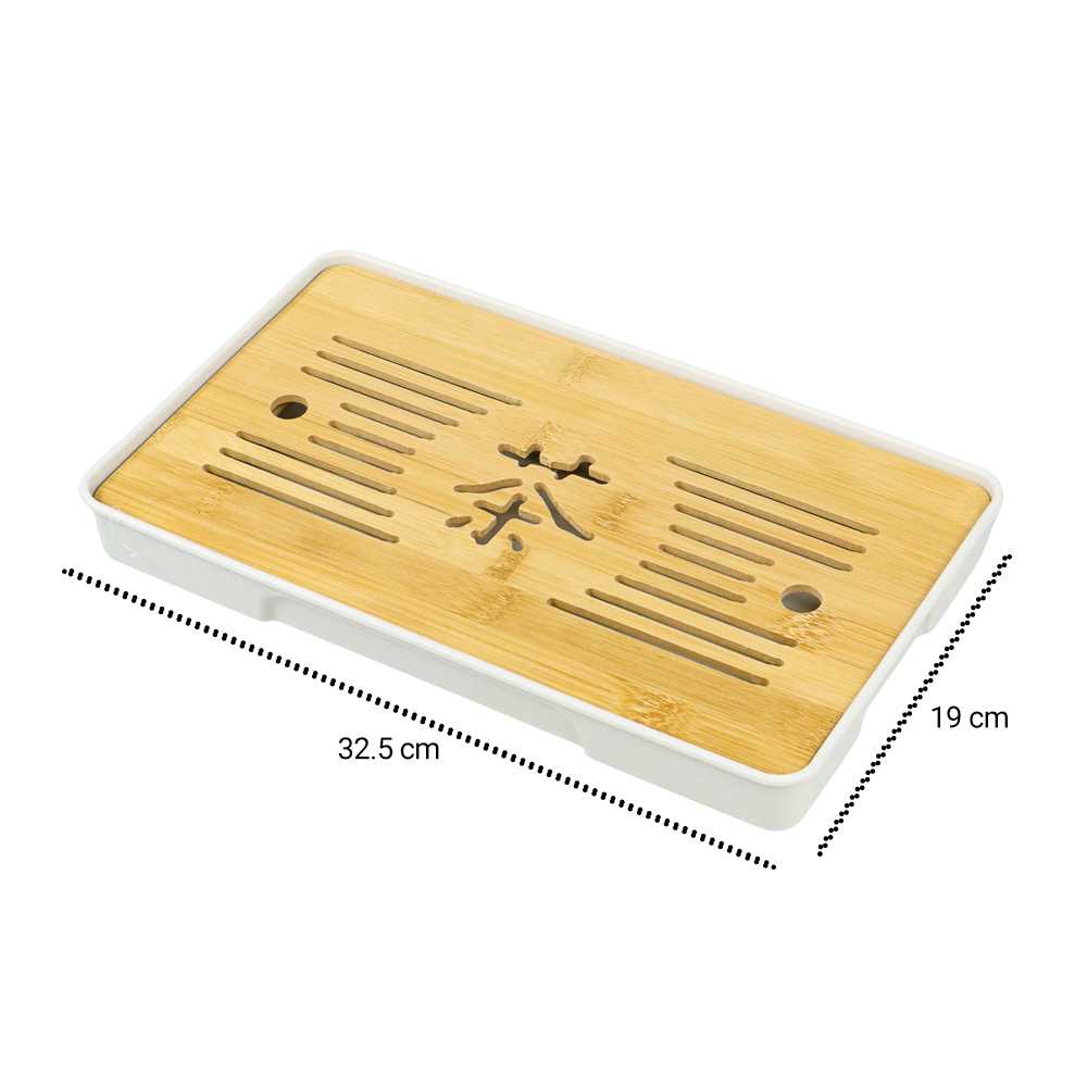 TD-DA1 NLSLASI Tatakan Teh China Bamboo Tea Tray - NL29