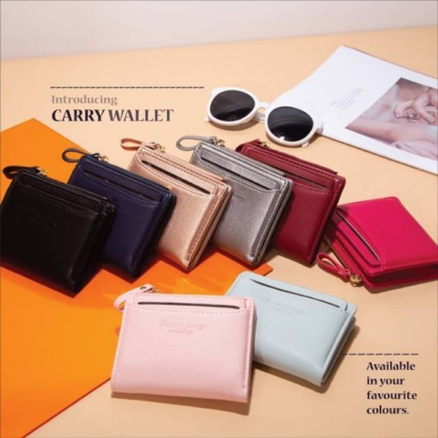 Dompet lipat kecil CARREY WALLET by jims honey 100% ori