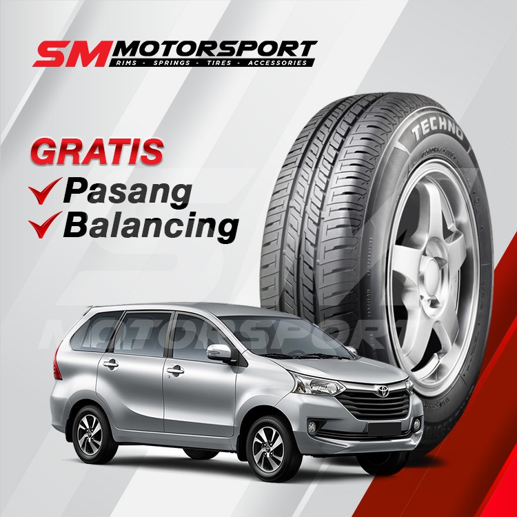 Bridgestone New Techno 185 70 r14 14 Ban Mobil Xenia Avanza,Panther Evalia Kijang