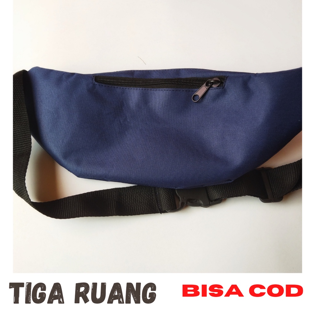 Tas Slempang Serbaguna Waist Bag Unisex cowok cewek