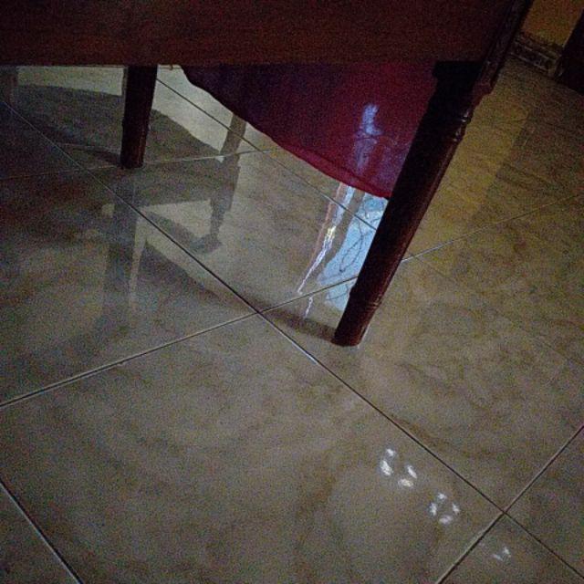 Batik Tunik Santika Monochrome Kombi Abu / Tunic Santika Mono Combi Abu Seragam Dress