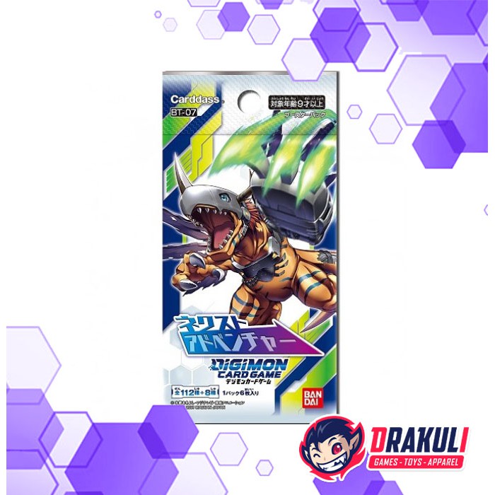 Digimon Card Game Booster Pack V7 - New Adventure (BT-07)