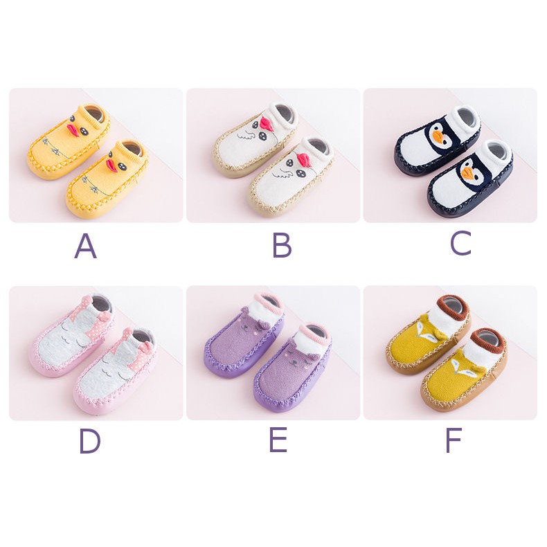 [JOYLEEN BEBE] Prewalker Socks Soft Sole Animal