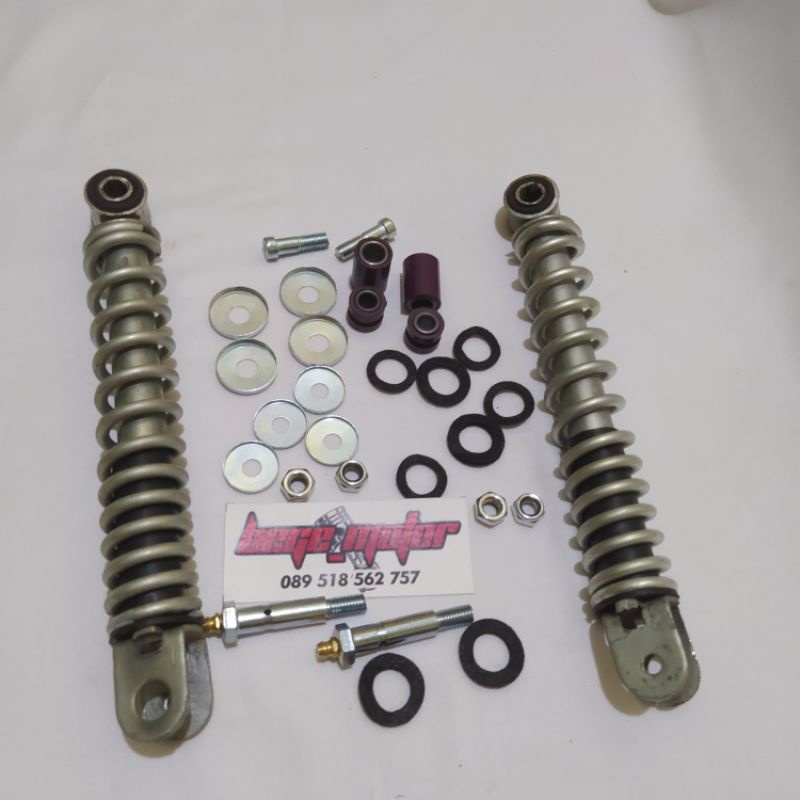 PART SOK SKOK SHOCK DEPAN DAN BOS BOSCH SHOK DEPAN C70 SOK SKOK SHOCK SHOCKBREAKER DEPAN SET HONDA C