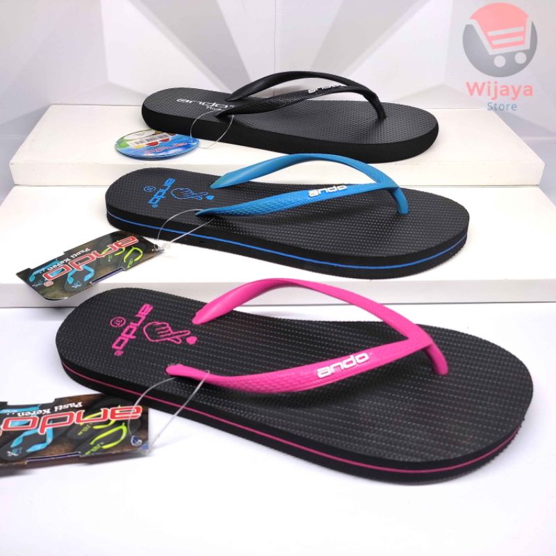 Ando Nice Sandal Jepit Wanita Sendal Cewek Perempuan Ando Original