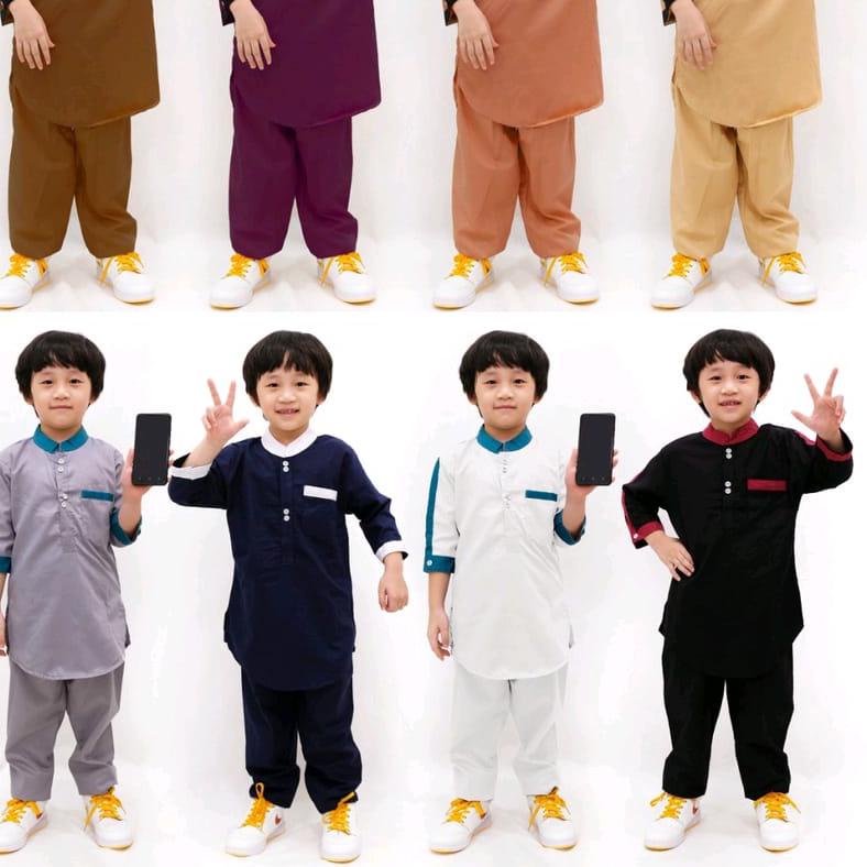 ❁ Stelan Koko ANAK ZAKAKID TOYOBO ADEM, Stelan Koko Anak , BAJU ANAK TERBARU 2022 BAJU LEBARAN ◄