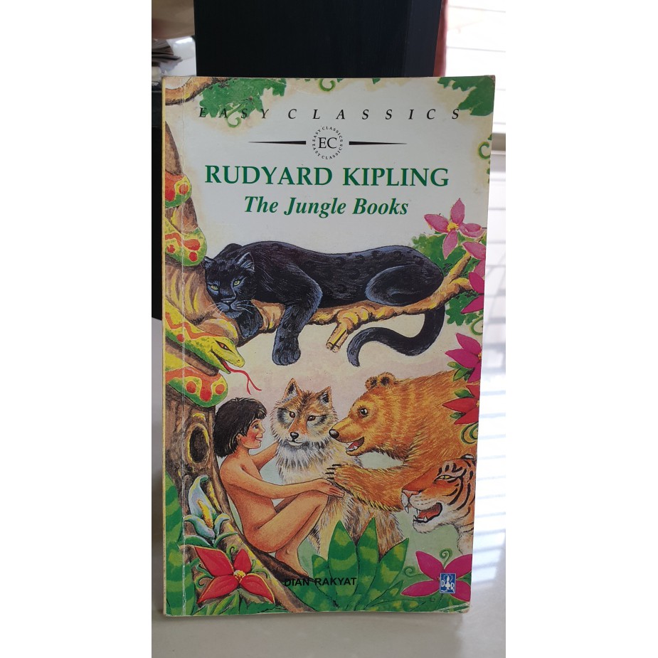 Buku Berbahasa Inggris Rudyard Kipling : The Jungle Books