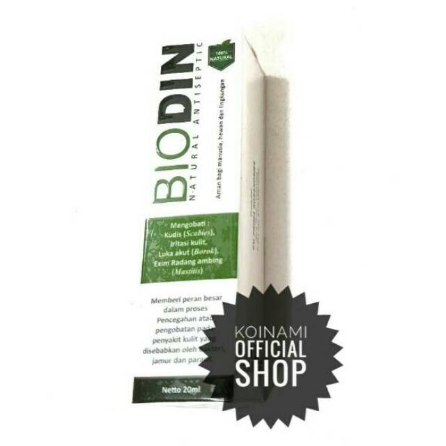 BIODIN SPRAY 20ml / obat jamur scabies / kucing anjing / demodeks / cat &amp; dog / pet